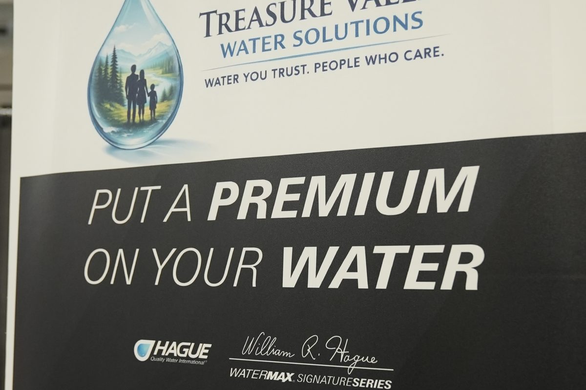 Hague WaterMax systems on display at a Treasure Valley event